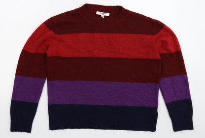 Sweewe Womens Multicoloured  Knit Pullover Jumper Size M