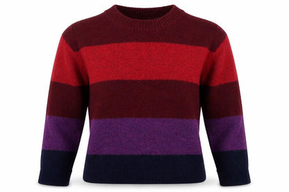Sweewë Womens Multicoloured Knit Pullover Jumper Size M