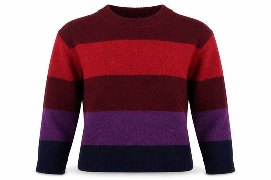 Sweewë Womens Multicoloured Knit Pullover Jumper Size M