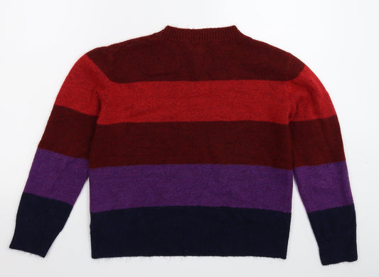 Sweewe Womens Multicoloured  Knit Pullover Jumper Size M