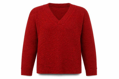 M&Co Womens Red   Pullover Jumper Size L