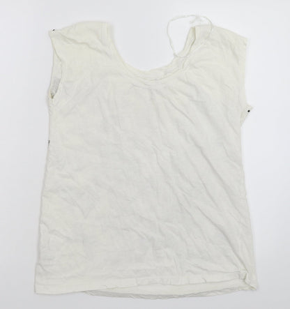 George Womens White   Basic Tank Size 12