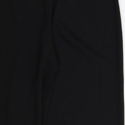 Anthology Womens Black   Cropped Trousers Size 16 L21 in