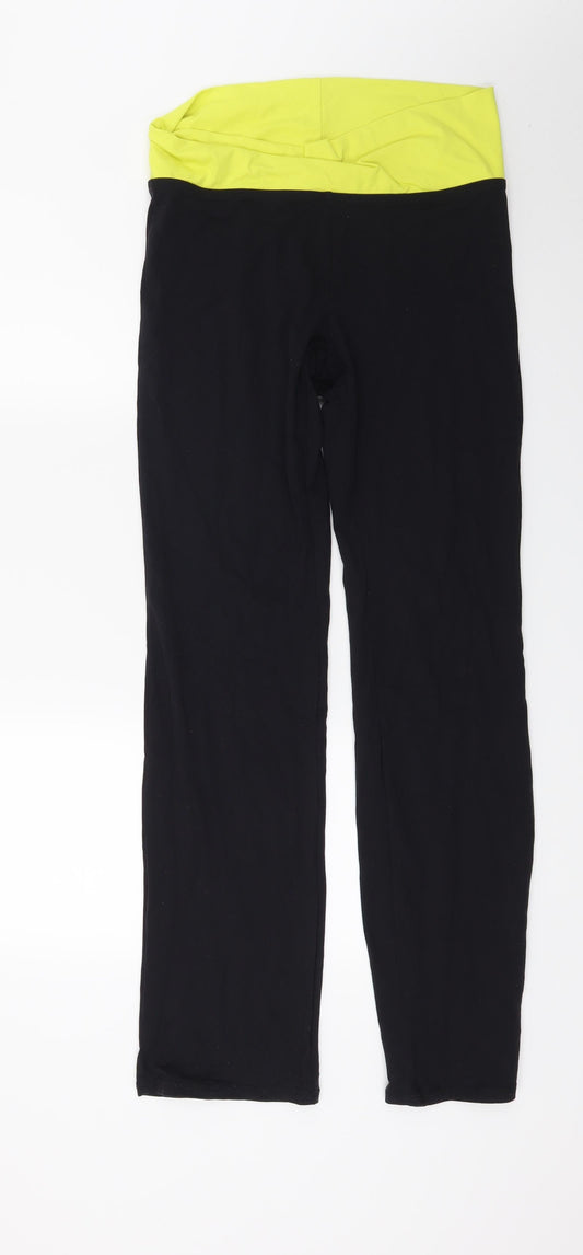 Marks and Spencer Mens Black   Jogger Trousers Size 16 L27 in