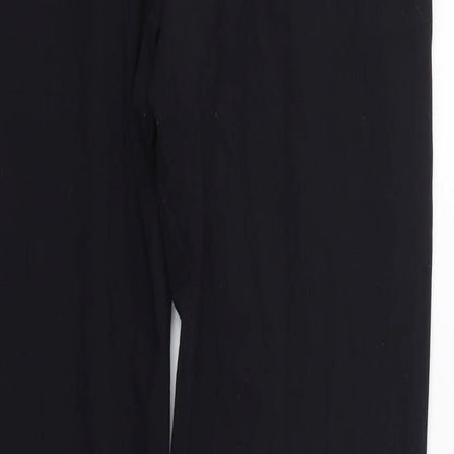 Marks and Spencer Mens Black   Jogger Trousers Size 16 L27 in