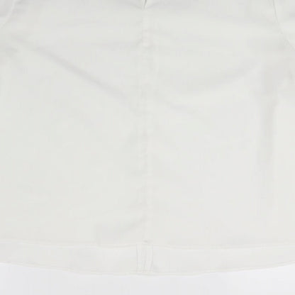 Womens UK Size 12 Topshop White Basic Blouse