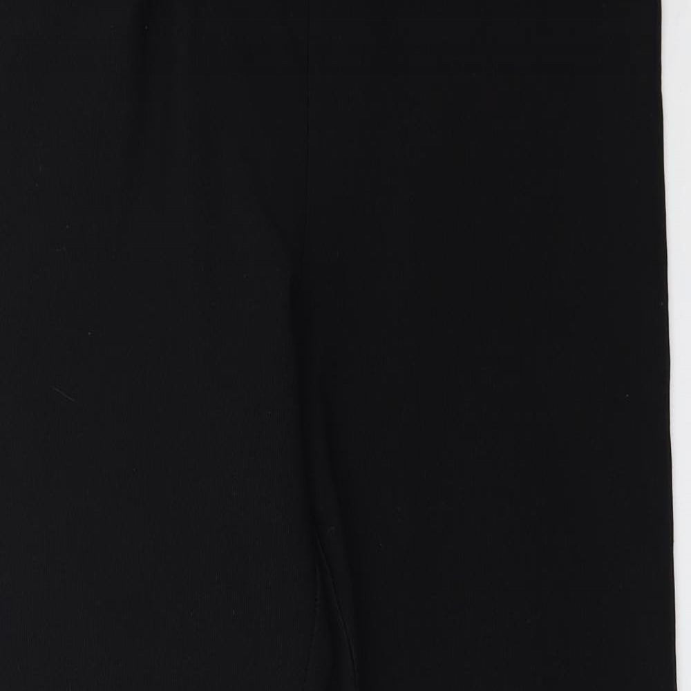 Womens UK Size 12 Classics Regular Fit  Black Trousers