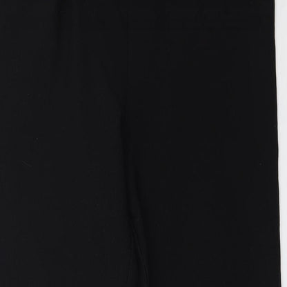 Womens UK Size 12 Classics Regular Fit  Black Trousers
