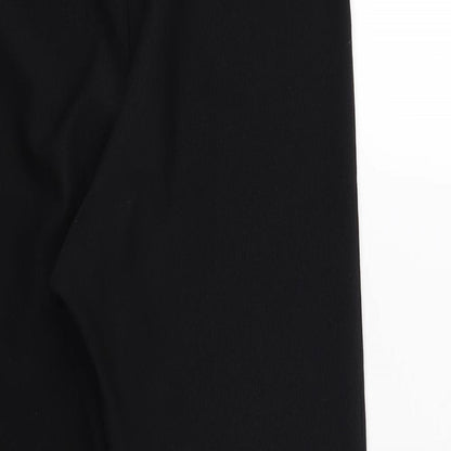 Womens UK Size 12 Classics Regular Fit  Black Trousers