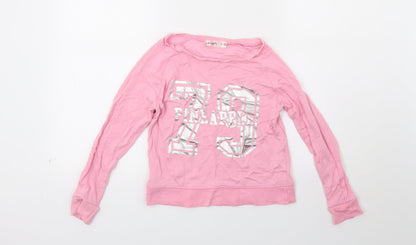 Pineapple Girls Pink   Pullover Sweatshirt Size 9-10 Years  - 79 Pineapple