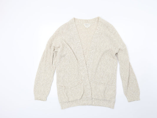 NEXT Womens Beige  Knit Pullover Jumper Size 10