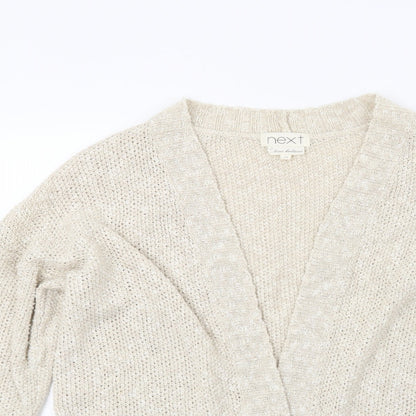 Next Womens Beige  Knit Pullover Jumper Size 10
