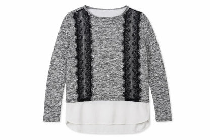 Oasis Womens Grey  Knit Pullover Jumper Size S