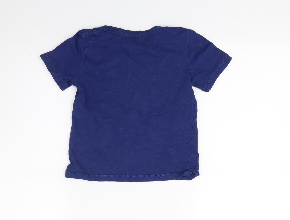 Preworn Boys Blue   Basic T-Shirt Size 3 Years  - Number 9