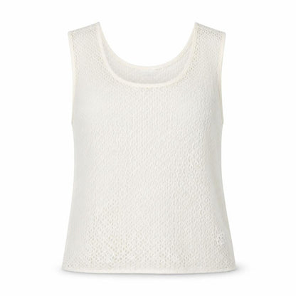 Womens UK Size 10 NEXT White Basic Tank