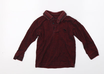 Nutmeg Boys Red   Basic Polo Size 2-3 Years
