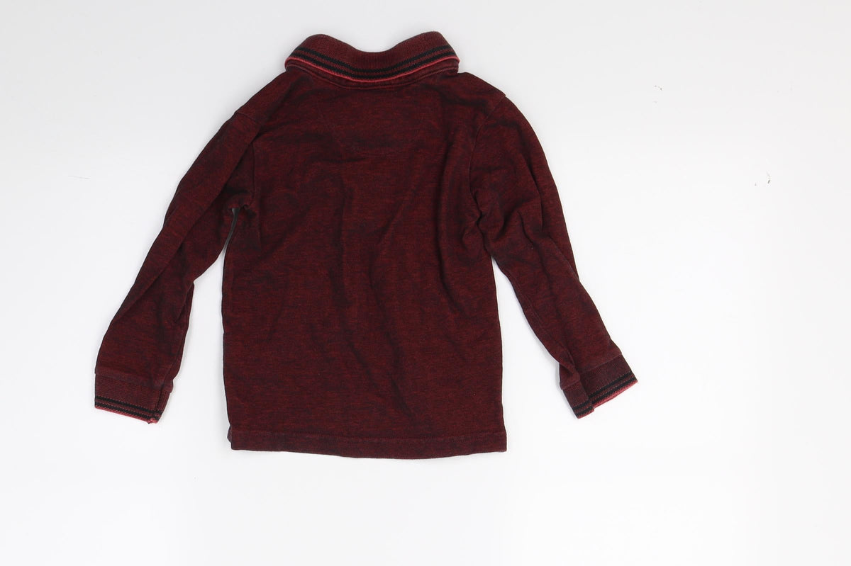 Nutmeg Boys Red   Basic Polo Size 2-3 Years
