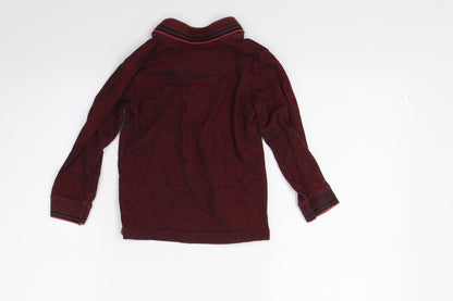 Nutmeg Boys Red   Basic Polo Size 2-3 Years