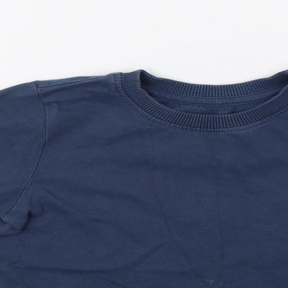 Mothercare Boys Blue   Basic T-Shirt Size 2-3 Years