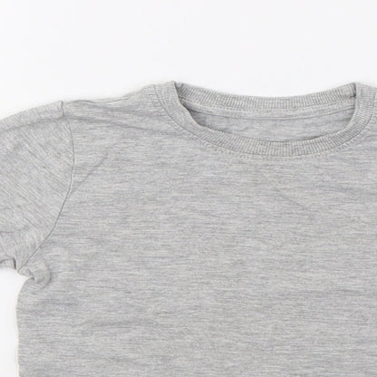 Mothercare Boys Grey   Basic T-Shirt Size 2-3 Years