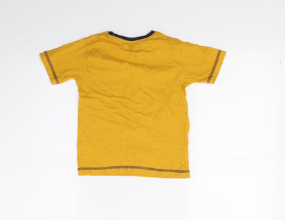 Urban Rascals Boys Orange   Basic T-Shirt Size 3-4 Years  - Ninja