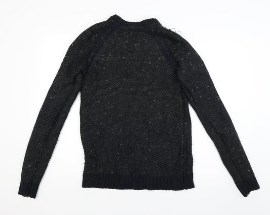 Cedar Wood State Mens Black   Pullover Jumper Size S