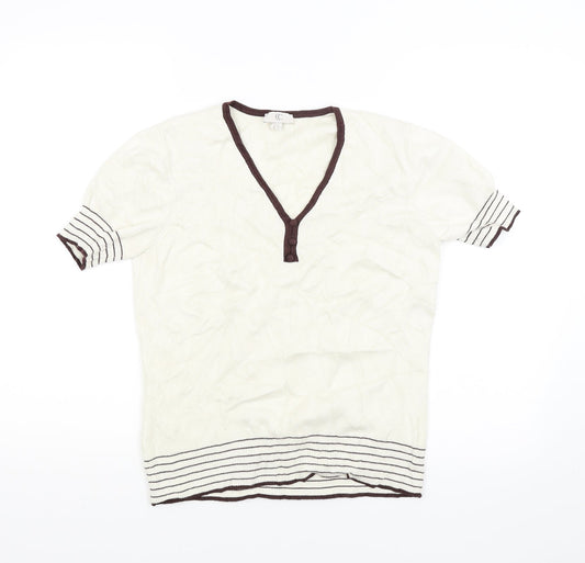 CC Womens Beige   Basic T-Shirt Size S