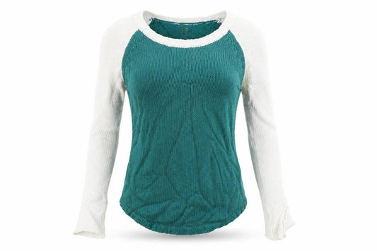 Rainbow Womens Green   Pullover Jumper Size 4