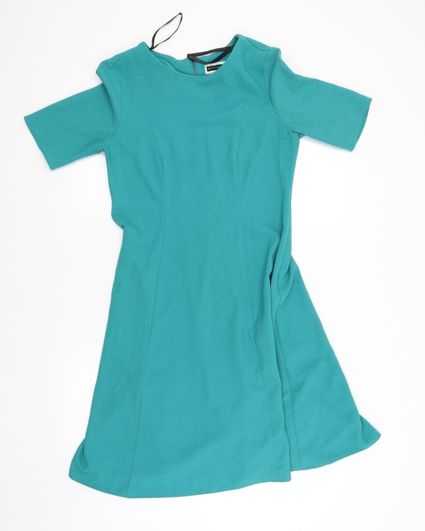 Betty Jackson Womens Green   Skater Dress  Size 8