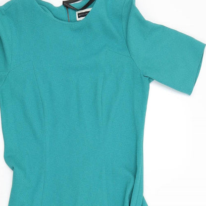 Betty Jackson Womens Green   Skater Dress  Size 8