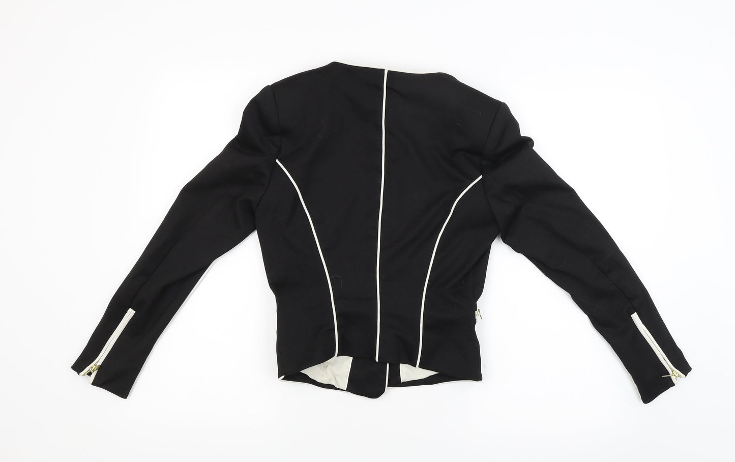 Womens UK Size 8 H&M Black Jacket
