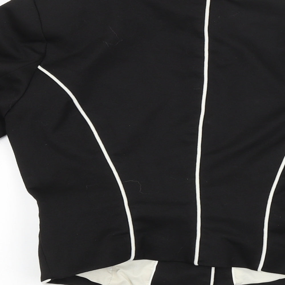 Womens UK Size 8 H&M Black Jacket