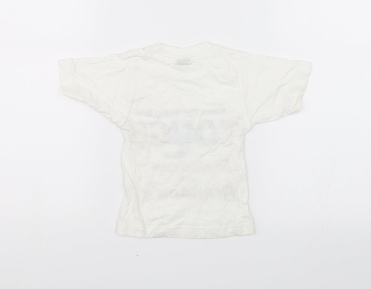 Sunny Coast Baby White   Basic T-Shirt Size 12 Months