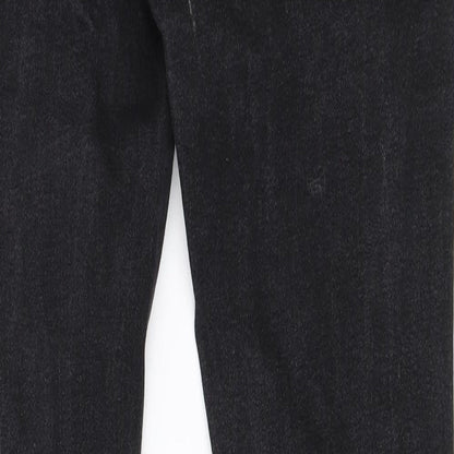 Denim & Co. Womens Black  Denim Skinny Jeans Size 6 L29 in