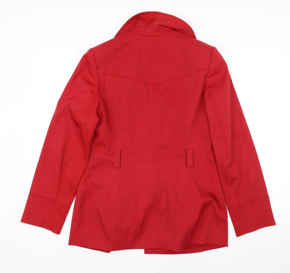 Womens UK Size 10 BHS Red Jacket