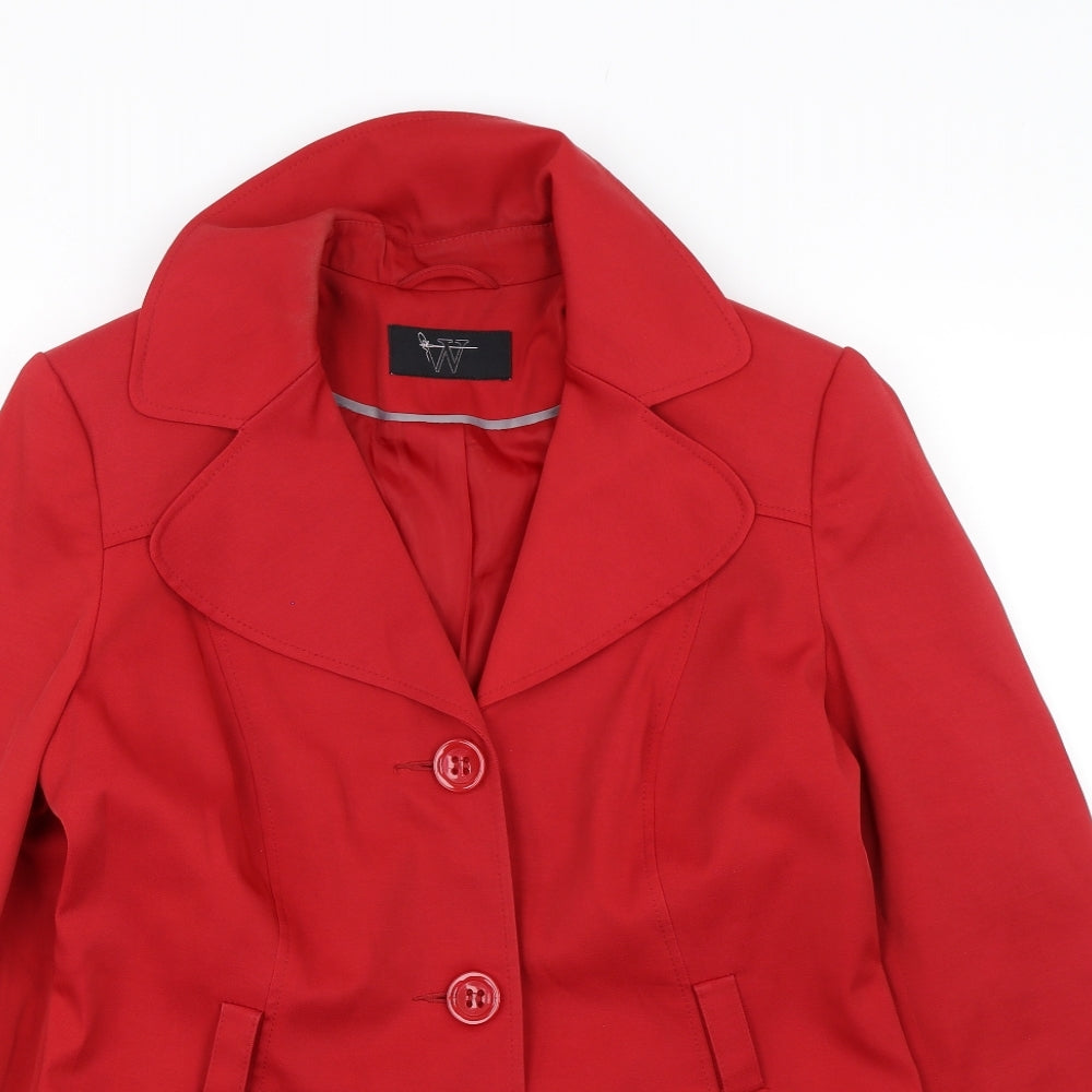 Womens UK Size 10 BHS Red Jacket