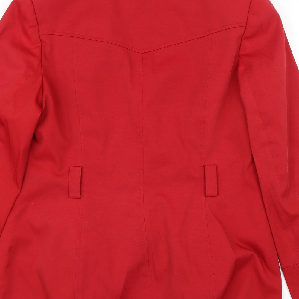 Womens UK Size 10 BHS Red Jacket