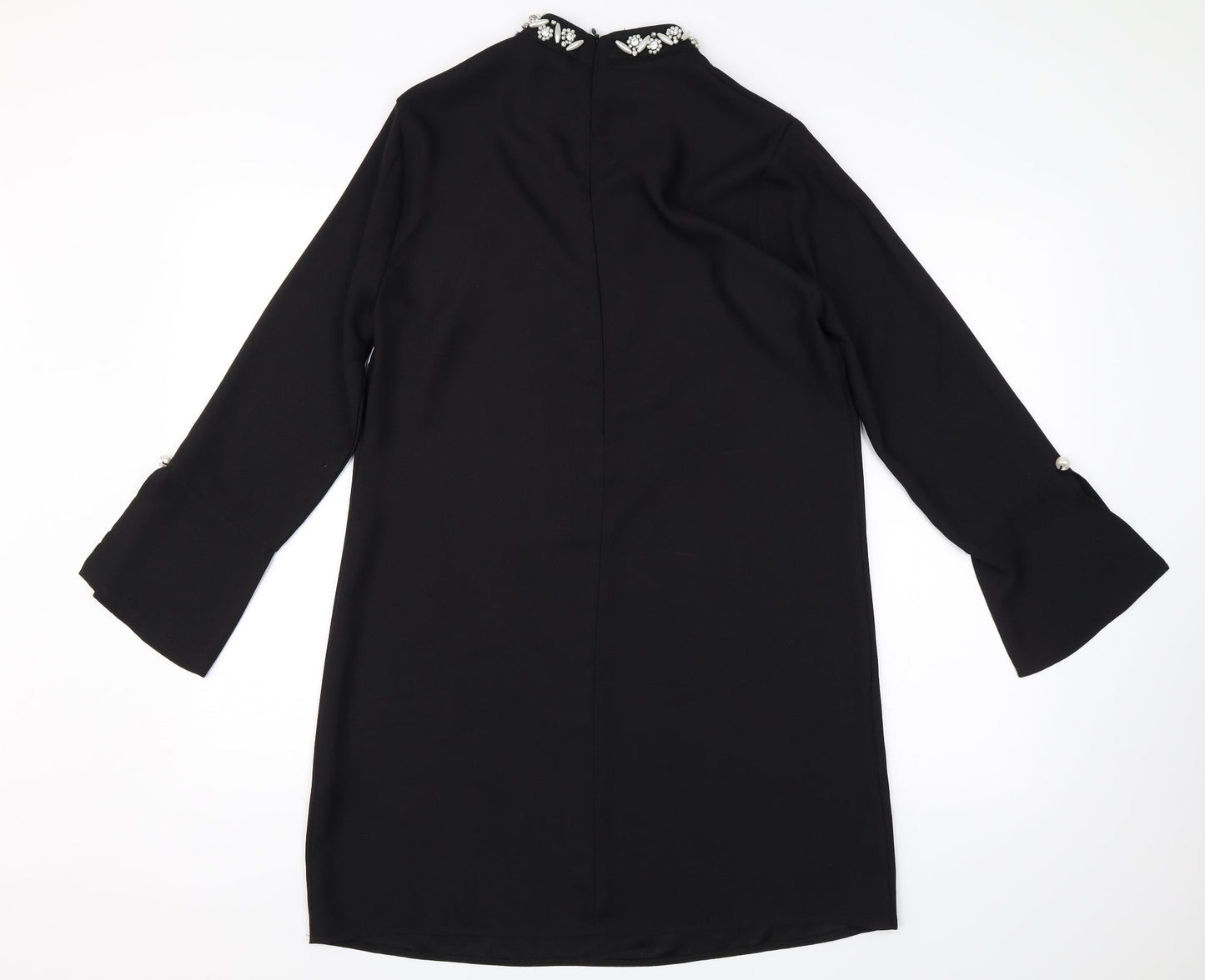 Papaya Womens Black   Shift  Size 12