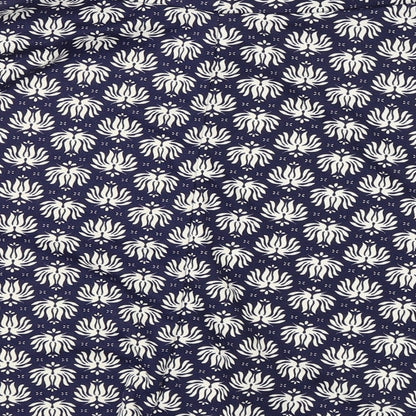 H&M Womens Blue Floral  Swing Skirt Size S