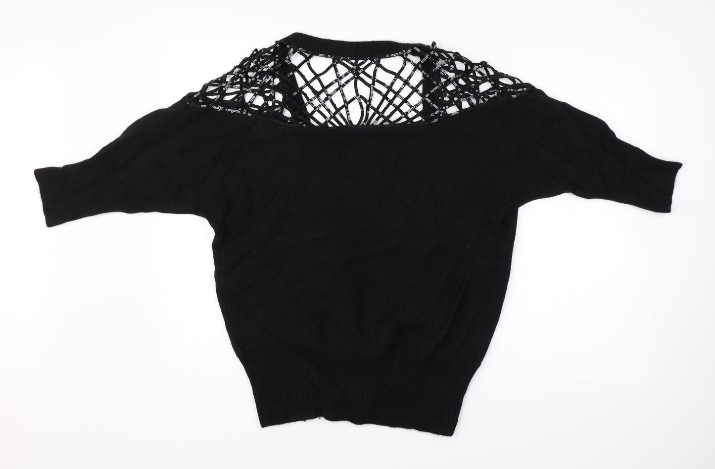 Dorothy Perkins Womens Black   Cardigan Jumper Size 10