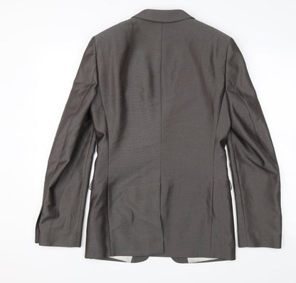 Mens UK Size 34 Ventuno 21 Grey Jacket