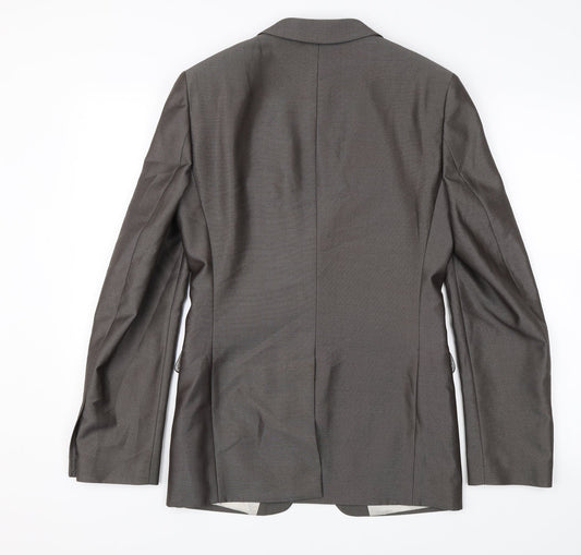 Mens UK Size 34 Ventuno 21 Grey Jacket