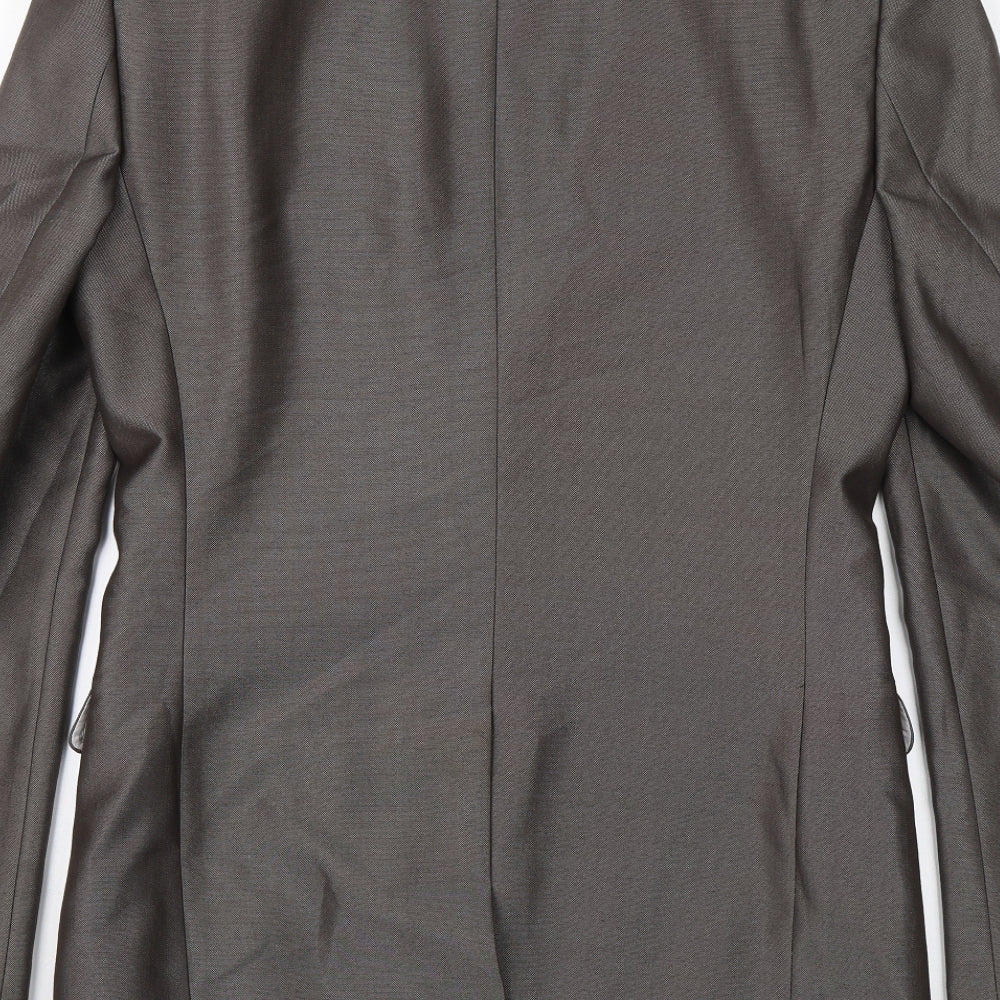 Mens UK Size 34 Ventuno 21 Grey Jacket