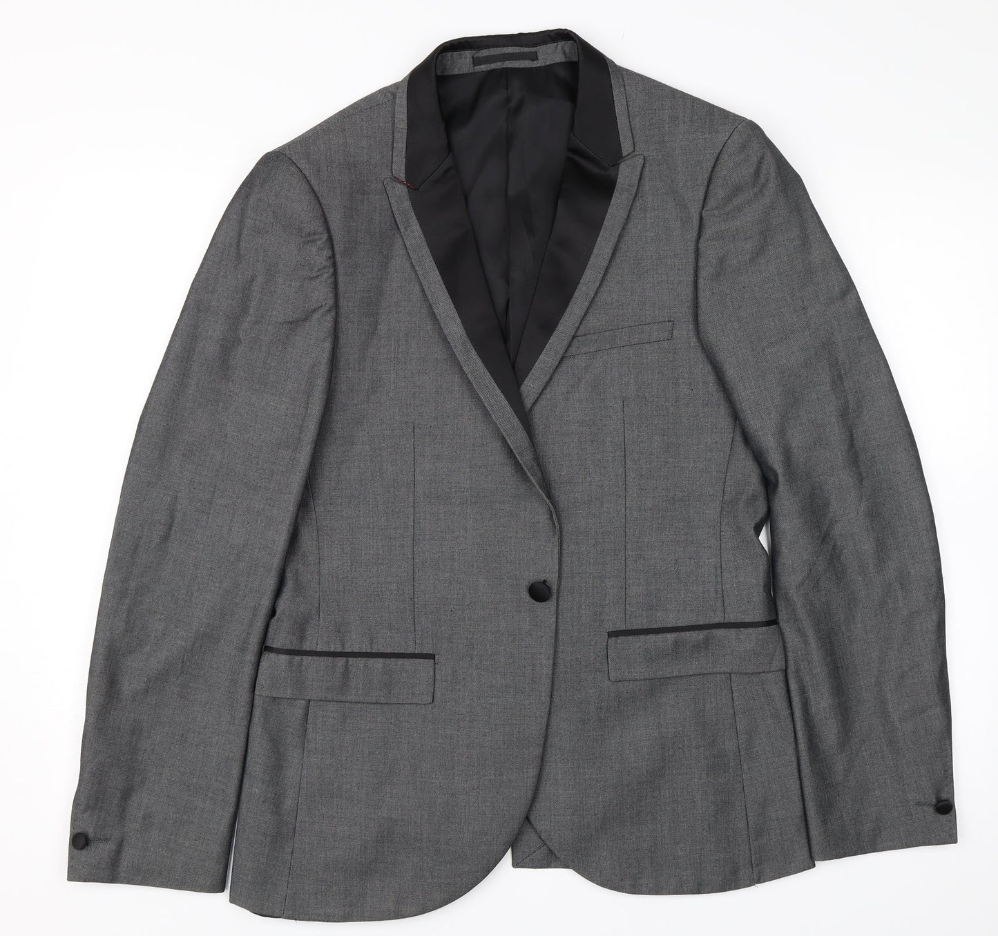 Mens UK Size 38 Ventuno 21 Grey Jacket