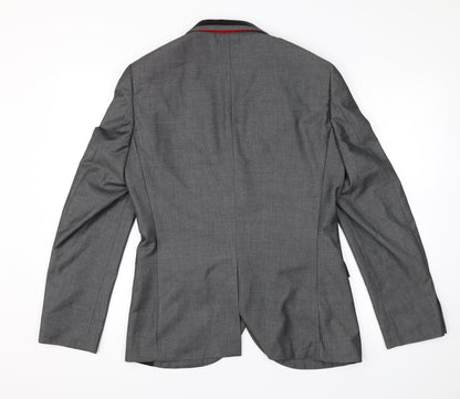 Mens UK Size 38 Ventuno 21 Grey Jacket
