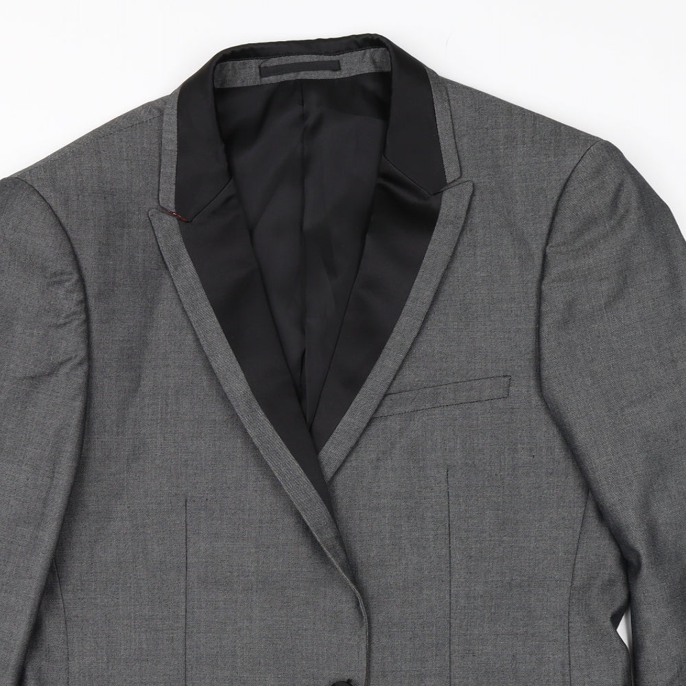 Mens UK Size 38 Ventuno 21 Grey Jacket