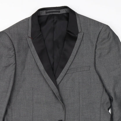 Mens UK Size 38 Ventuno 21 Grey Jacket