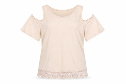Womens UK Size 8 New Look Pink Basic T-Shirt