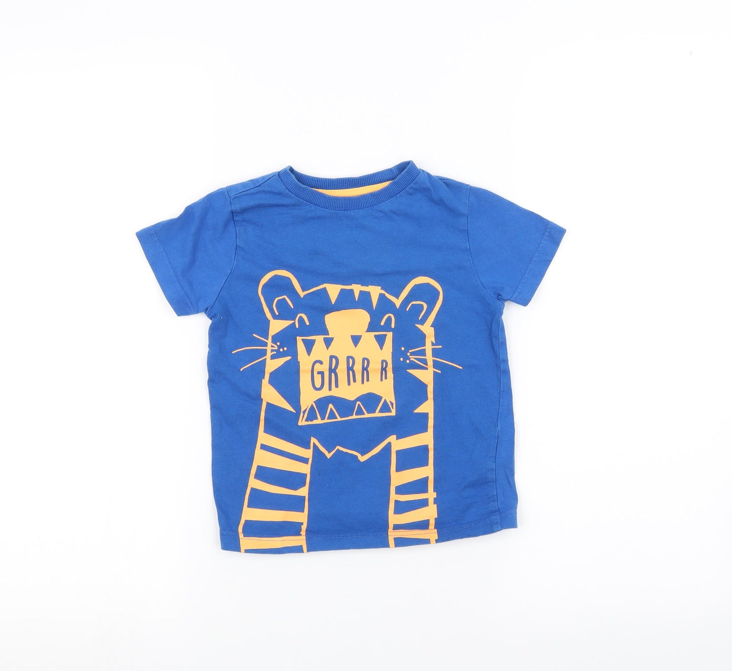 F&F Boys Blue   Basic T-Shirt Size 3-4 Years