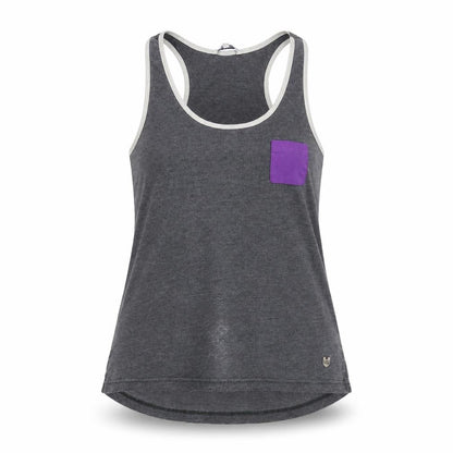 Rupert & Buckley Clothing Womens Grey   Basic Tank Size 10